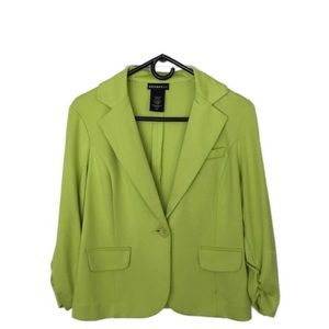 Neon Green Coat Jacket